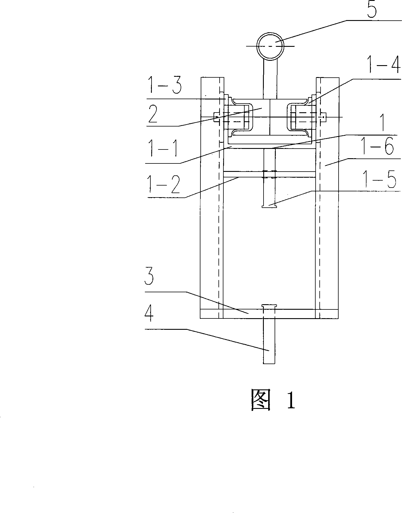 Attached lifting scaffold trolley type inclining-proof device and method of use thereof