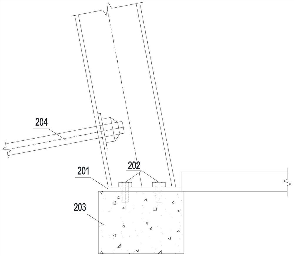 A reinforcement method for tunnel prefabricated steel arch frame