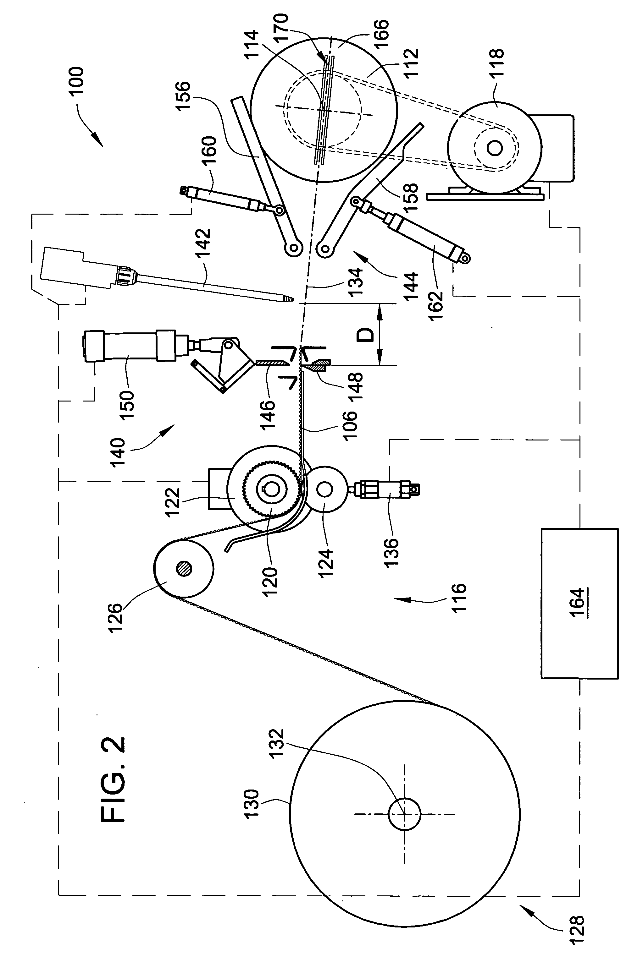 Method and apparatus for winding a filter media pack