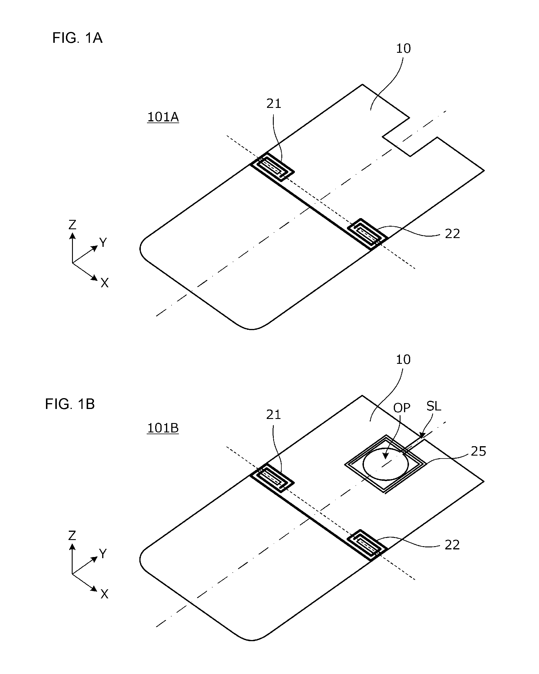 Antenna device and electronic apparatus