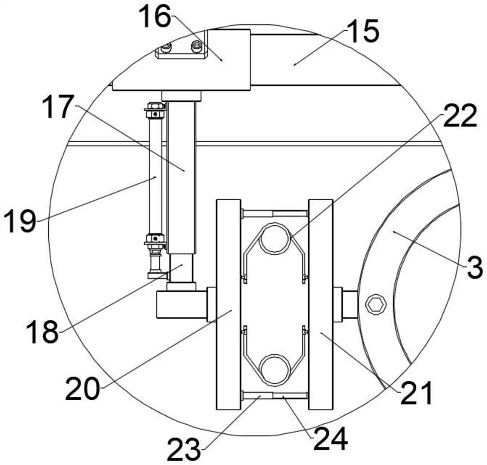 Abdominal cavity negative pressure clamping manipulator and electronic rigid ureteroscope