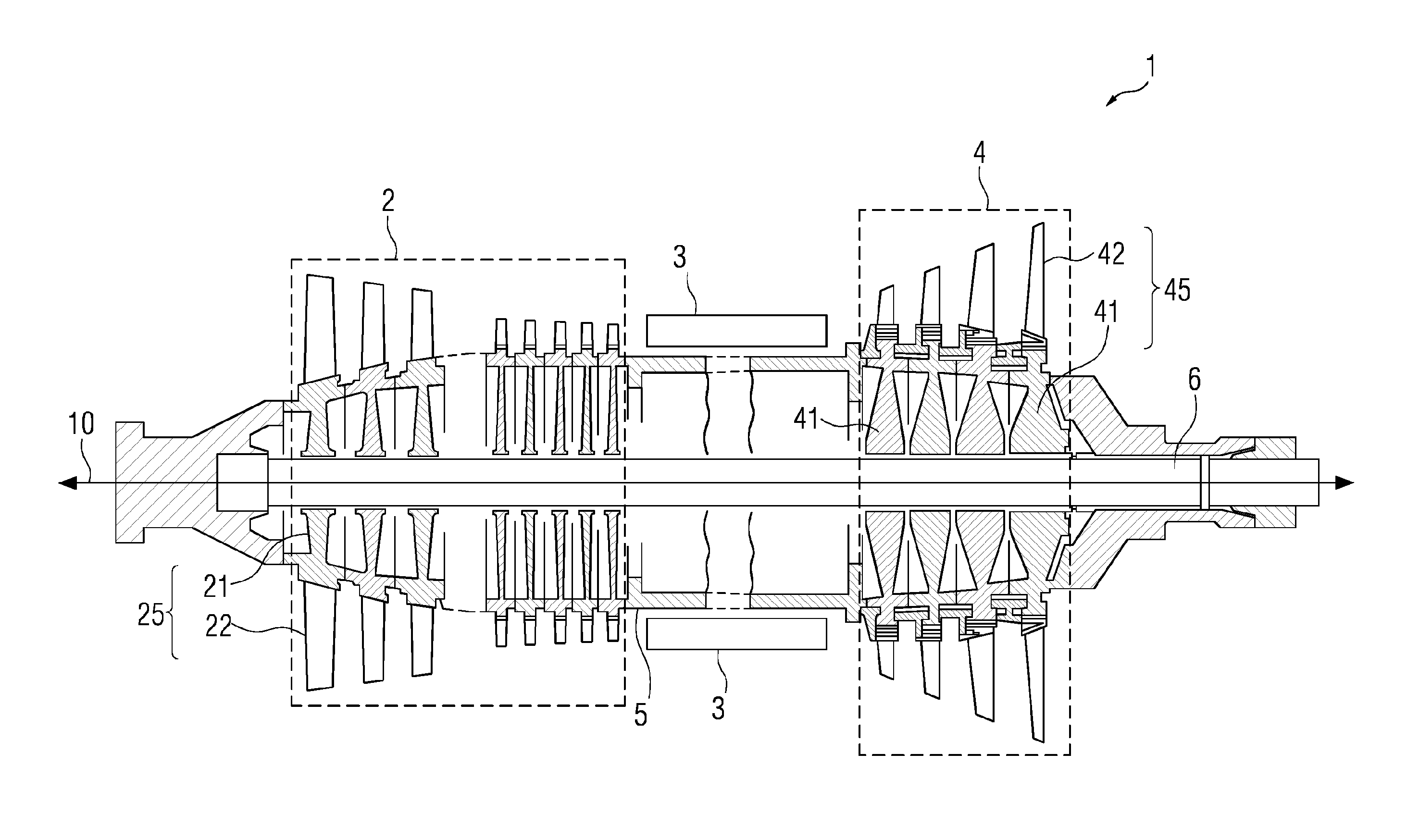 System for inductive heating of turbine rotor disks