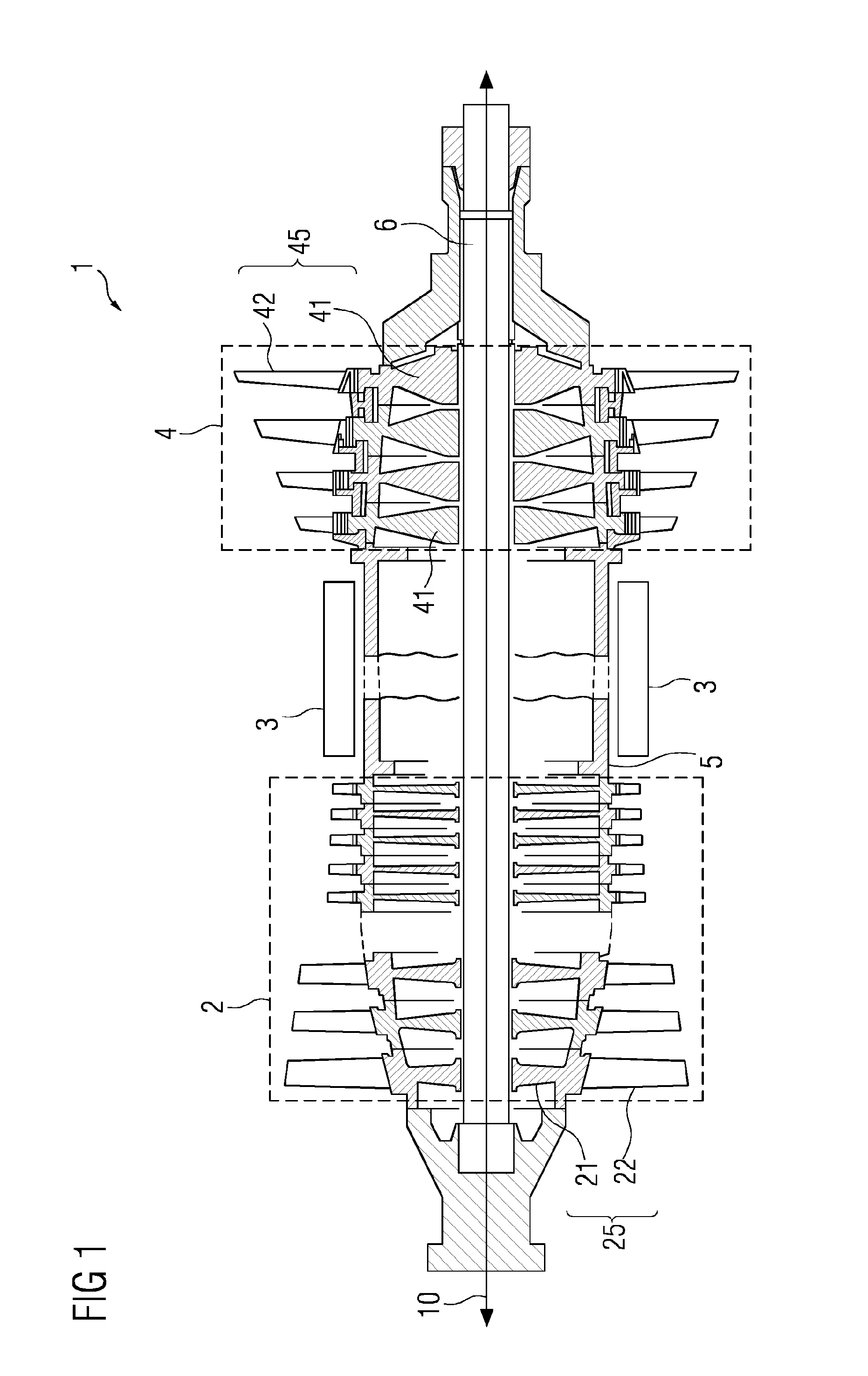 System for inductive heating of turbine rotor disks