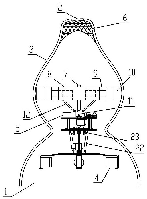 Gourd moxibustion physiotherapy equipment with multiple moxibustion positions