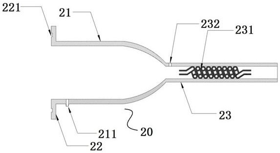 Test device for rapidly evaluating atmospheric wind stress corrosion and test method thereof