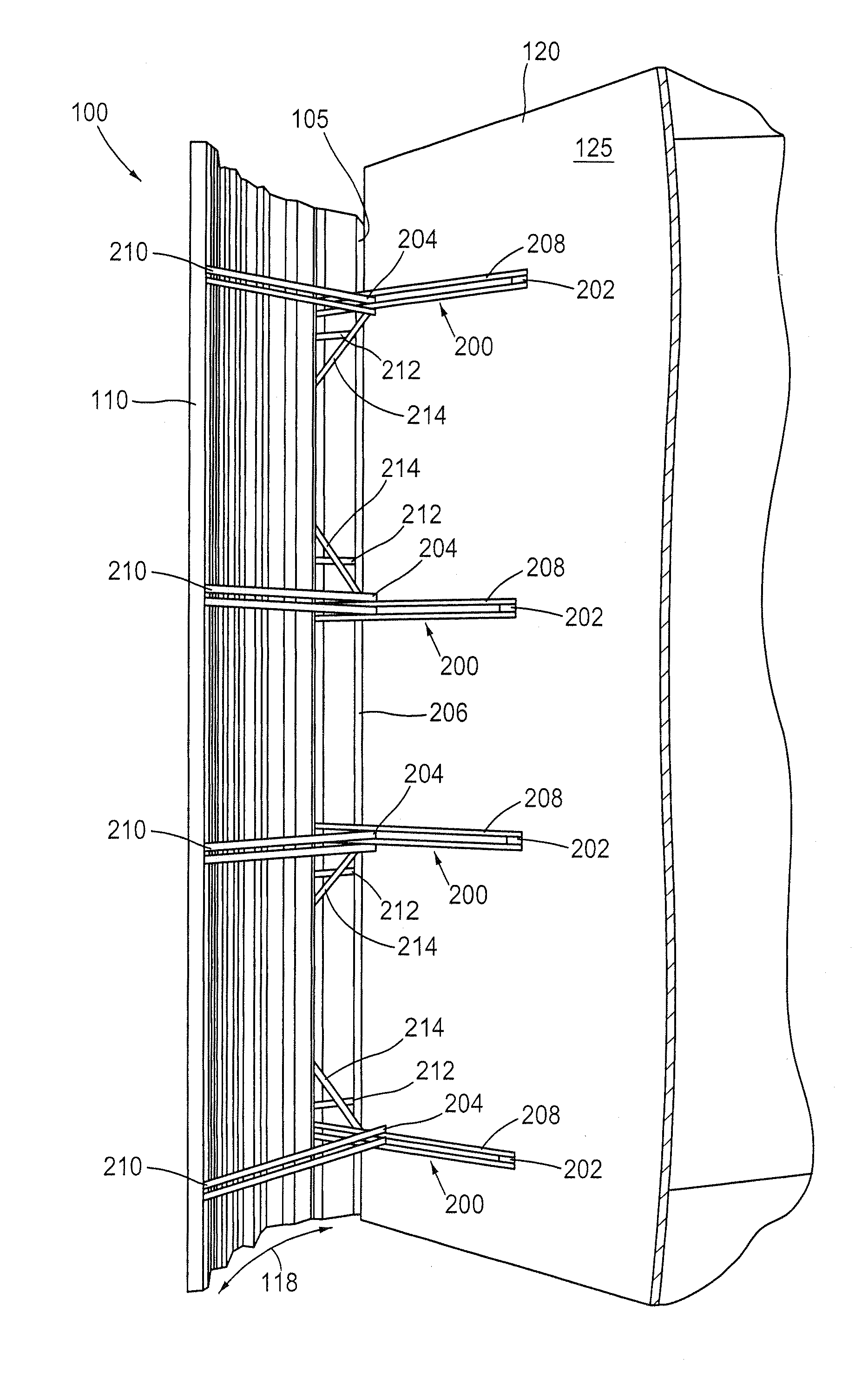 Apparatus for reducing drag on a vehicle