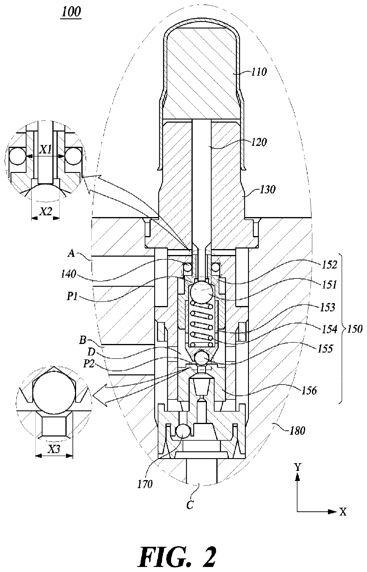 3-way solenoid valve, brake system for vehicle including the same, and controlling method for the same