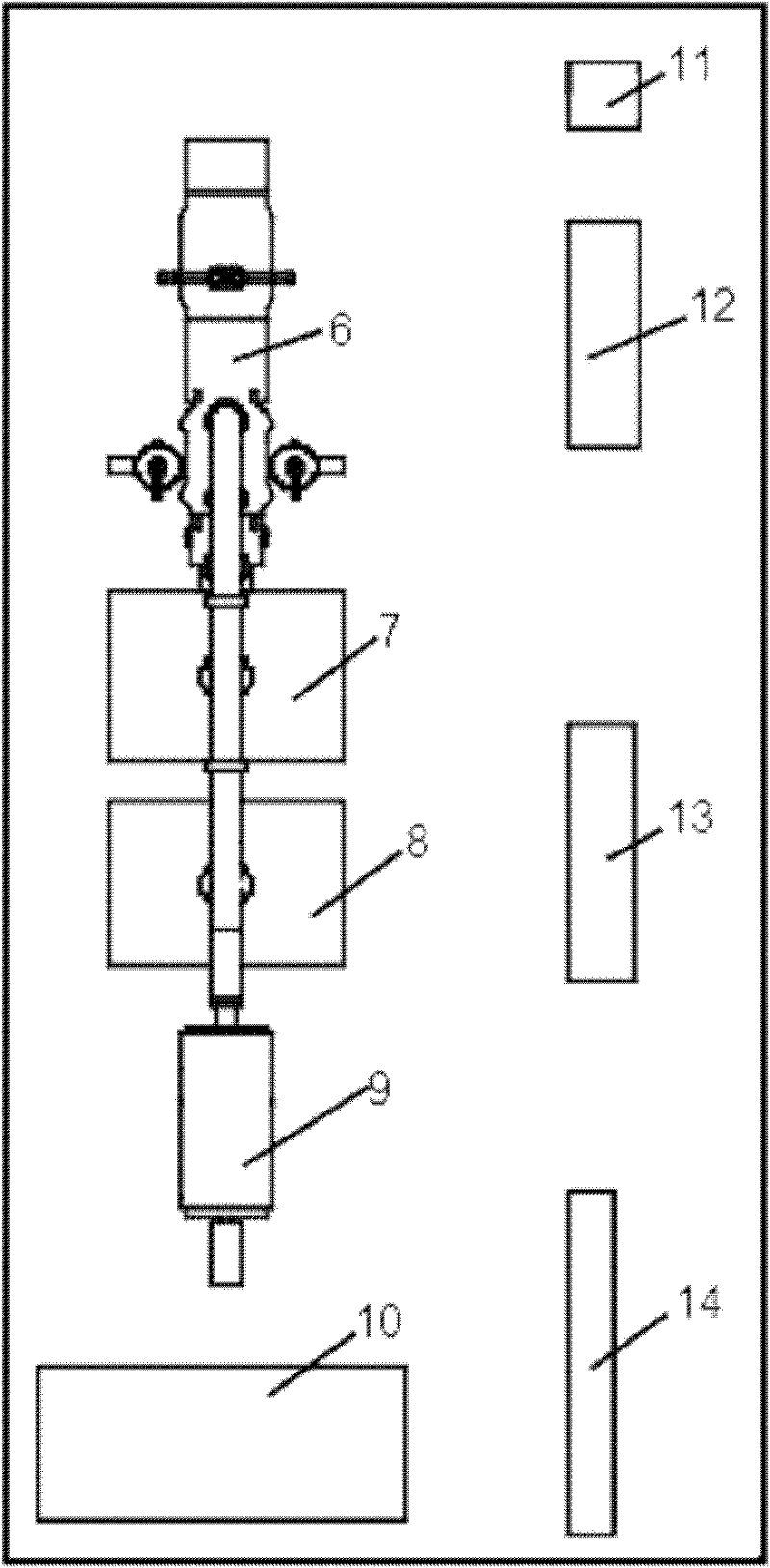Lateral structure and arranging method of steam turbine generator unit of 1000MW-grade set in thermal power plant