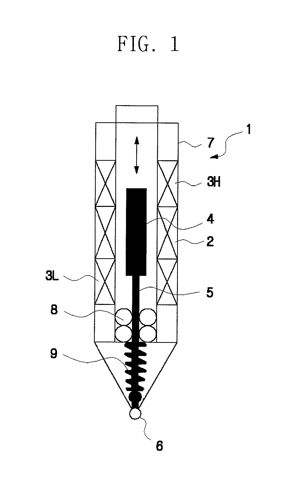 High sensitivity displacement measuring device using linear variable differential transformer