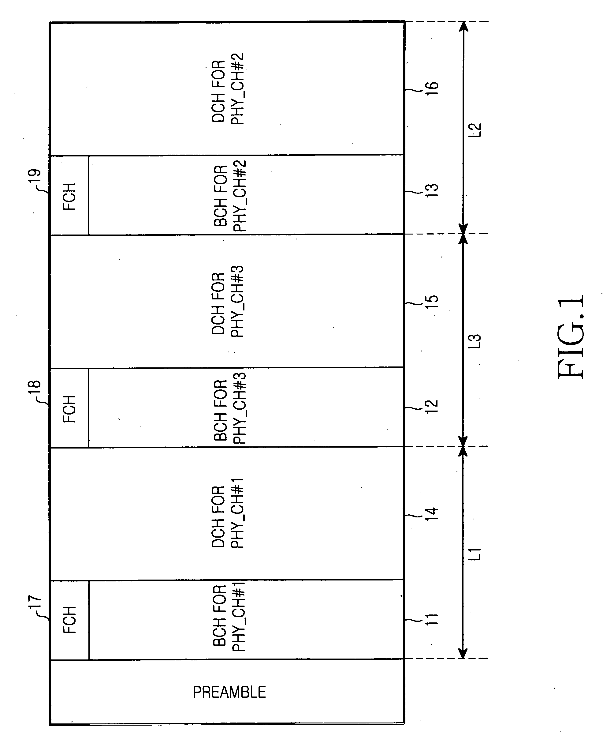 Method for transmitting broadcast channel in a cellular wireless communication system