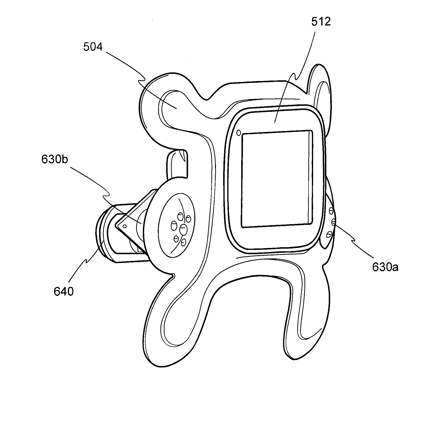 Networked personal audiovisual device having flexible housing