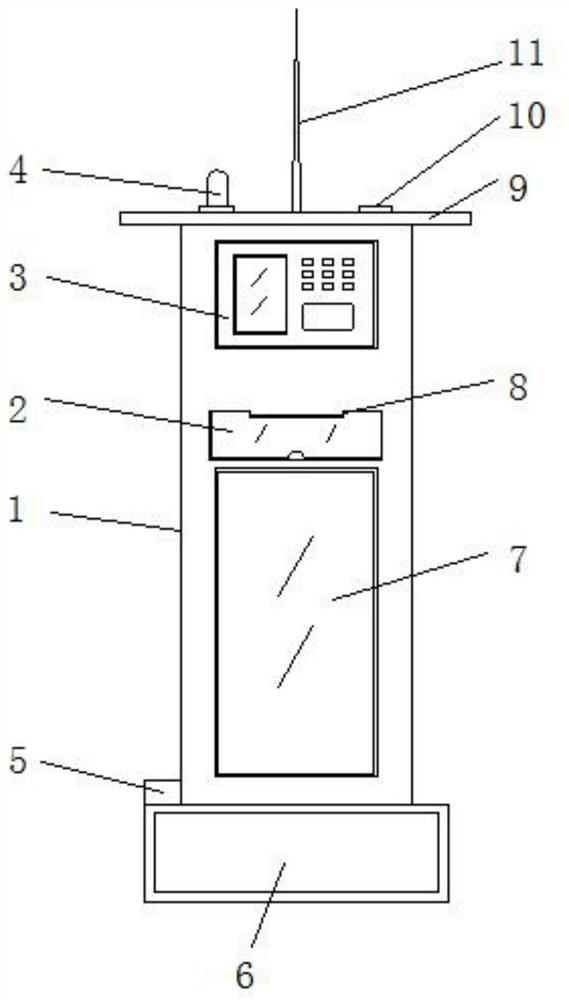 Energy-saving charging pile based on new energy automobile