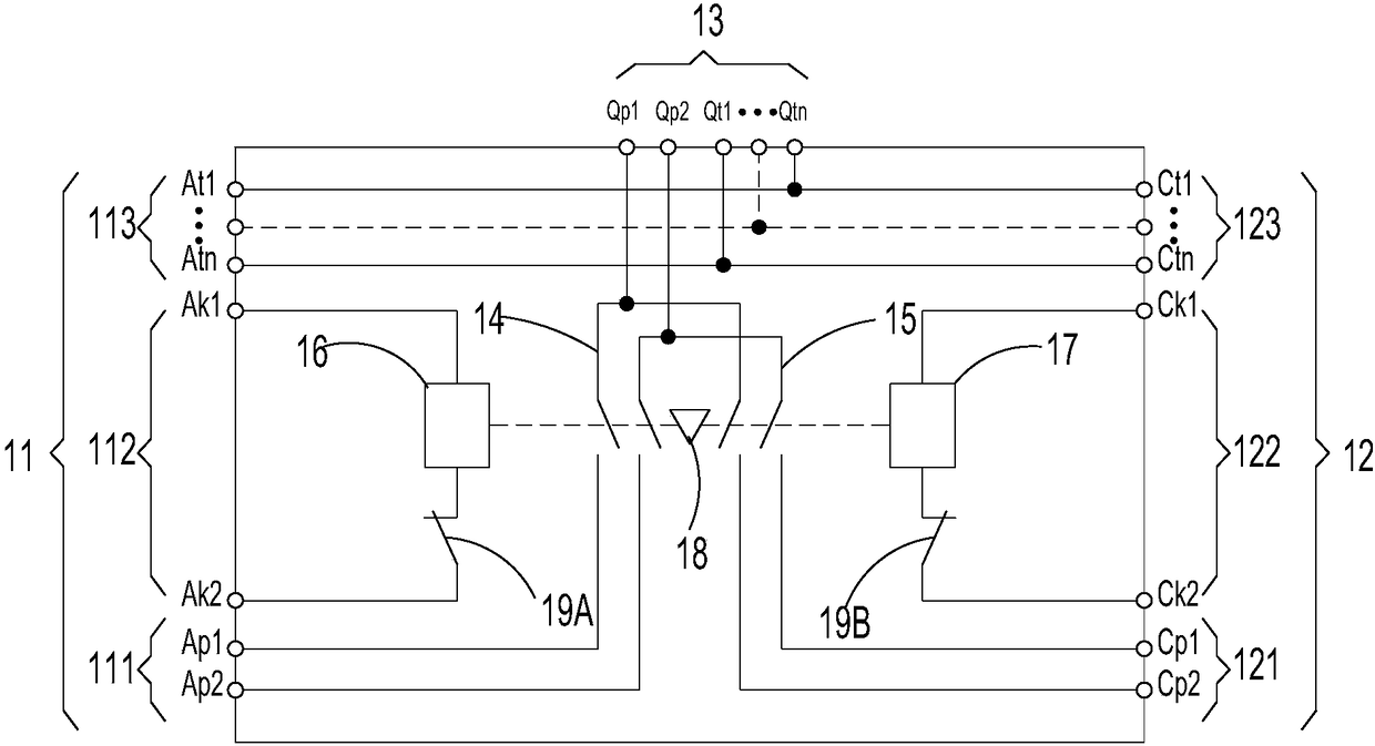 Charging system of parking facility and mobile parking facility