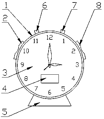Hypnotic clock