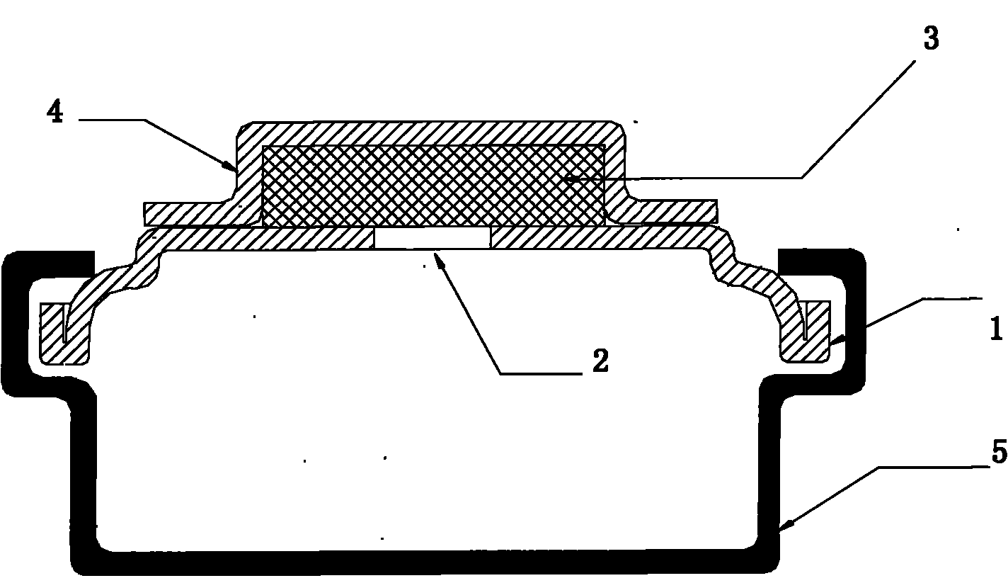 Charging button-type battery