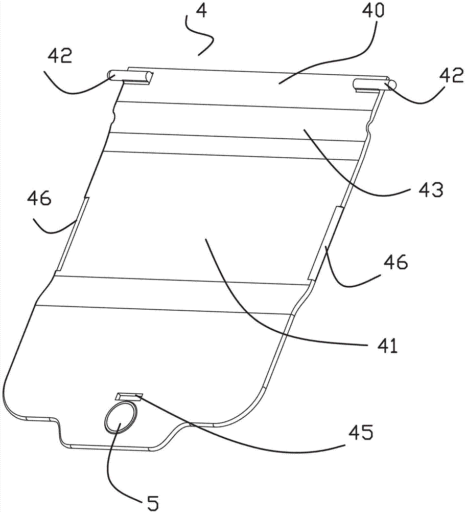 Cover device and container for covering built-in valve mounting passage opening in composite type midsize bulk container