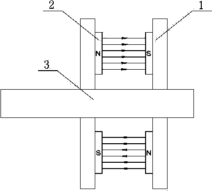 Rotor structure of permanent magnet coreless motor