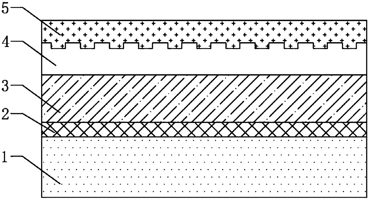 Shock-proof self-cleaning impregnated paper and preparation method thereof