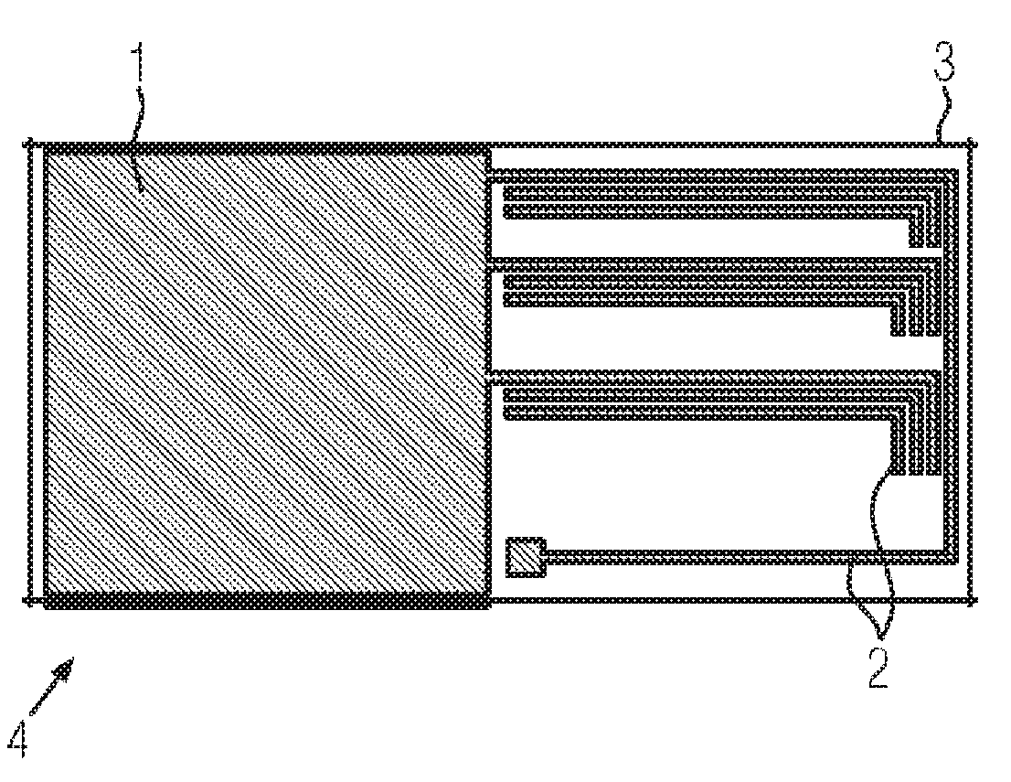 Multi-level metalization on a ceramic substrate