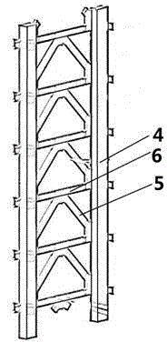 All-steel structure building and construction method thereof