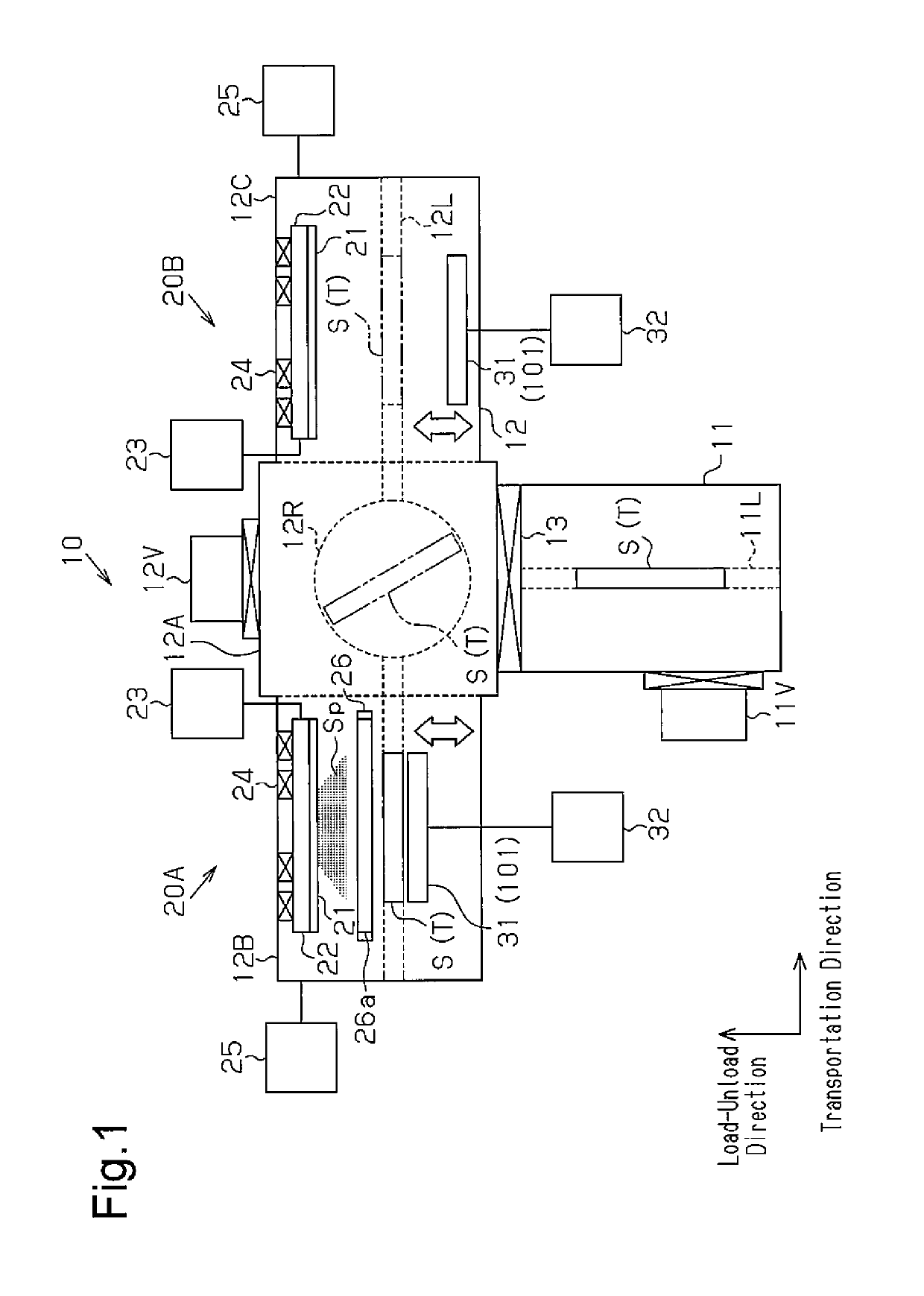 Thin substrate processing device