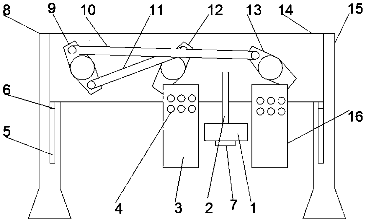 Device for suspending lick bricks