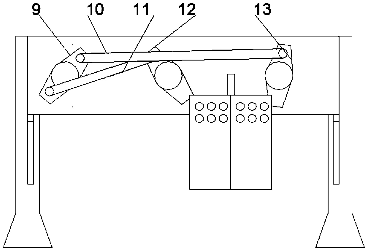 Device for suspending lick bricks