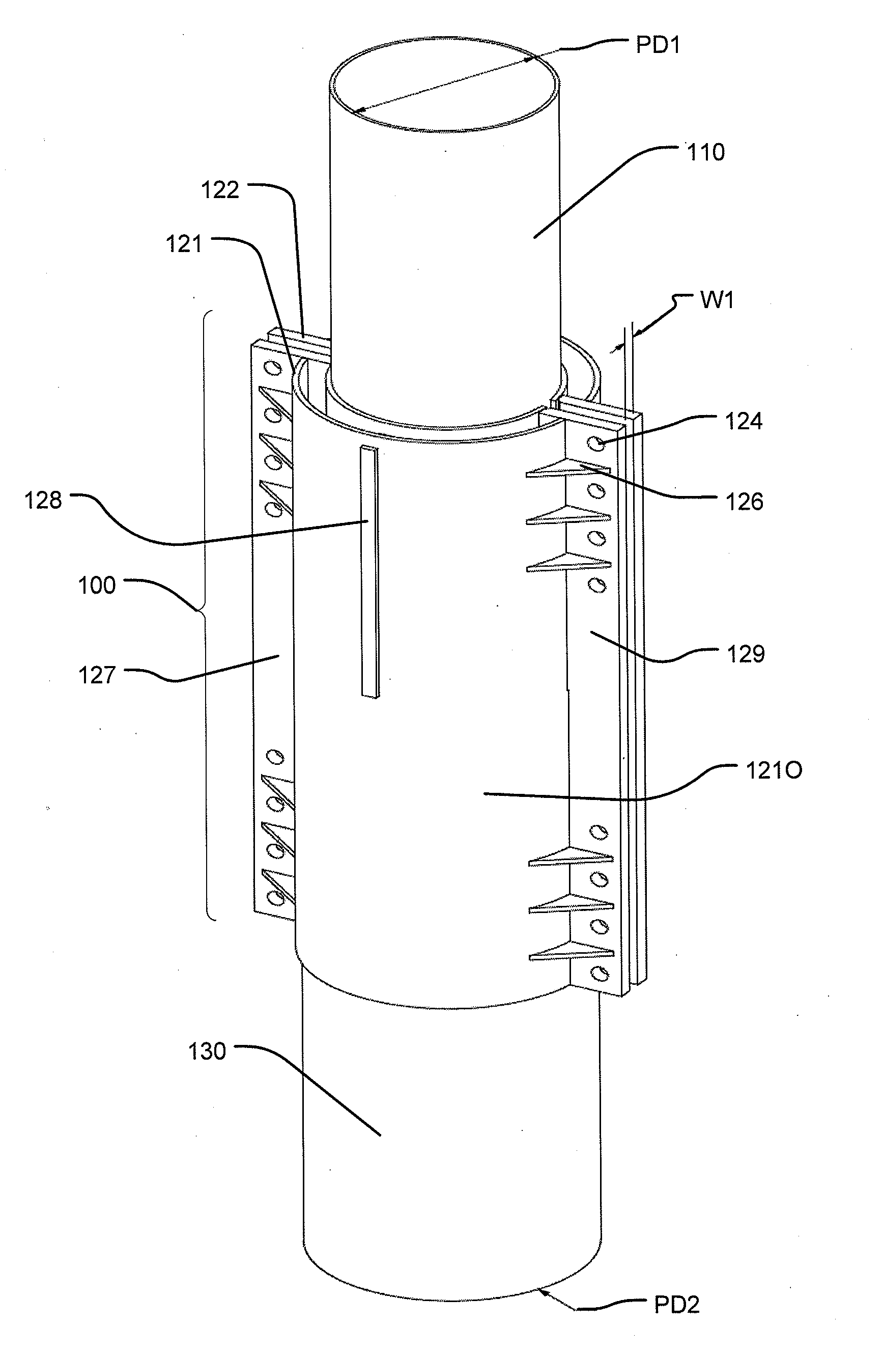 Clamp device for telescopic poles
