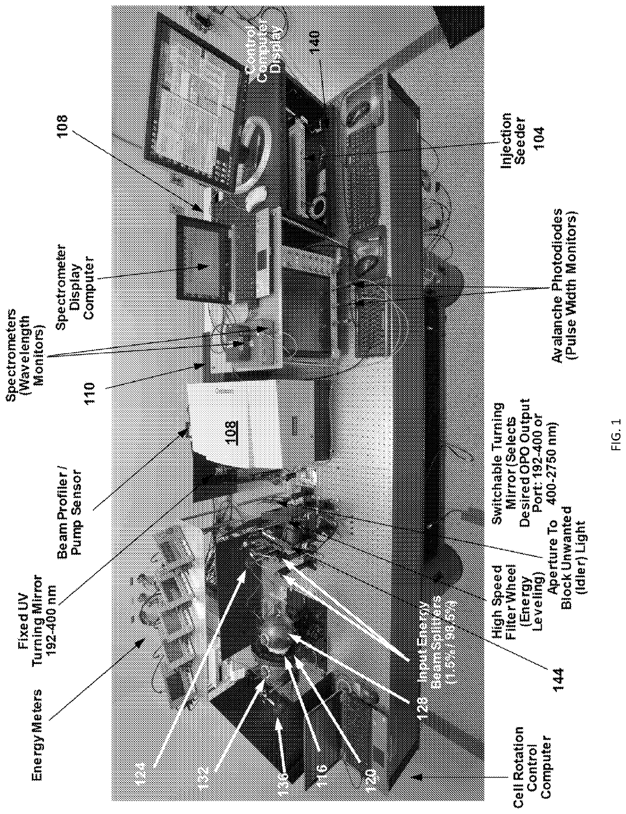 Spectrophotometer System and Enhanced Optical Characterization of Biological Samples Using Same