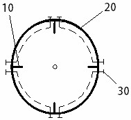 Preparation system for glyphosate liquid preparation