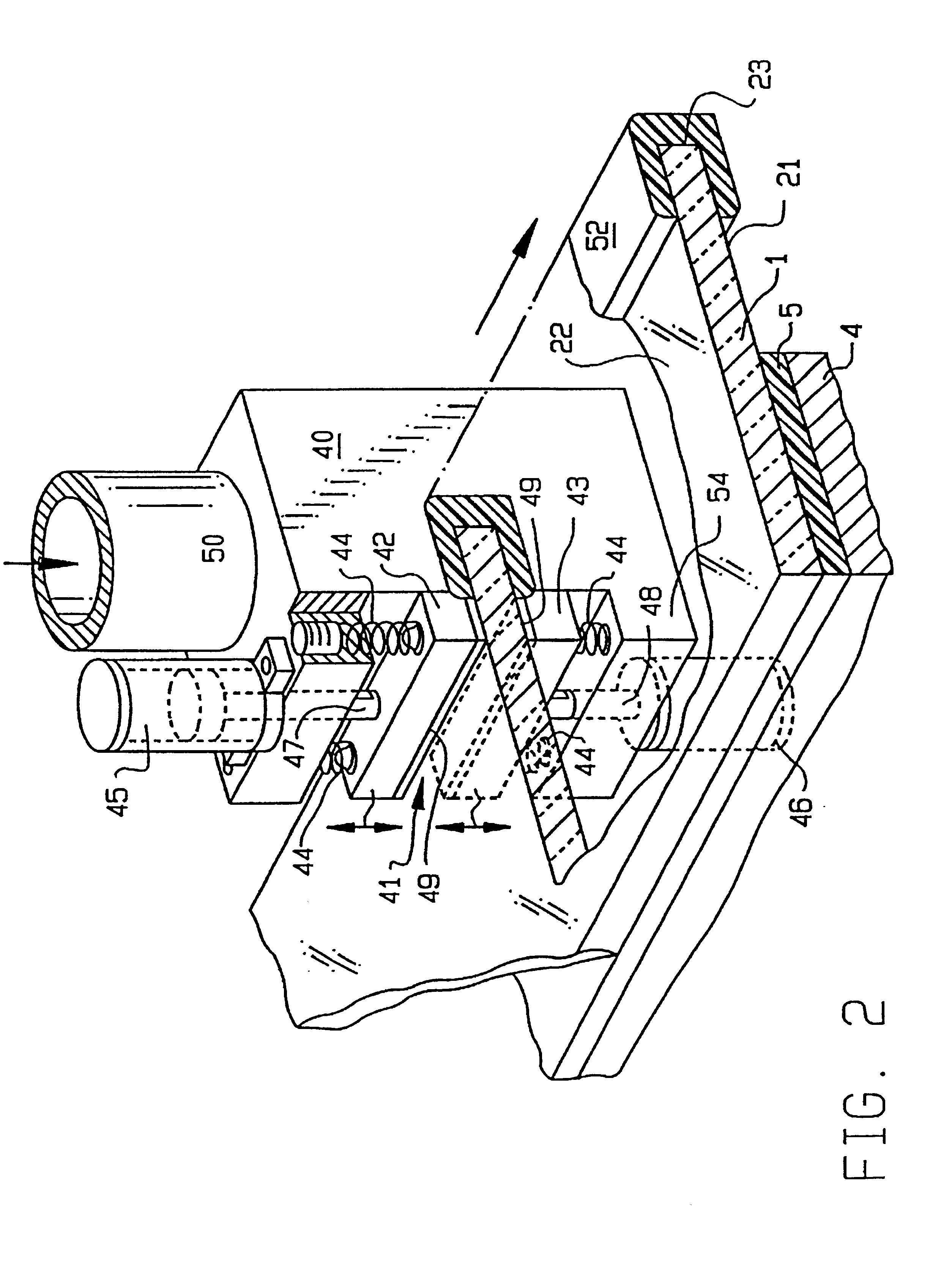 Device for extruding a polymer frame onto a plate-shaped object