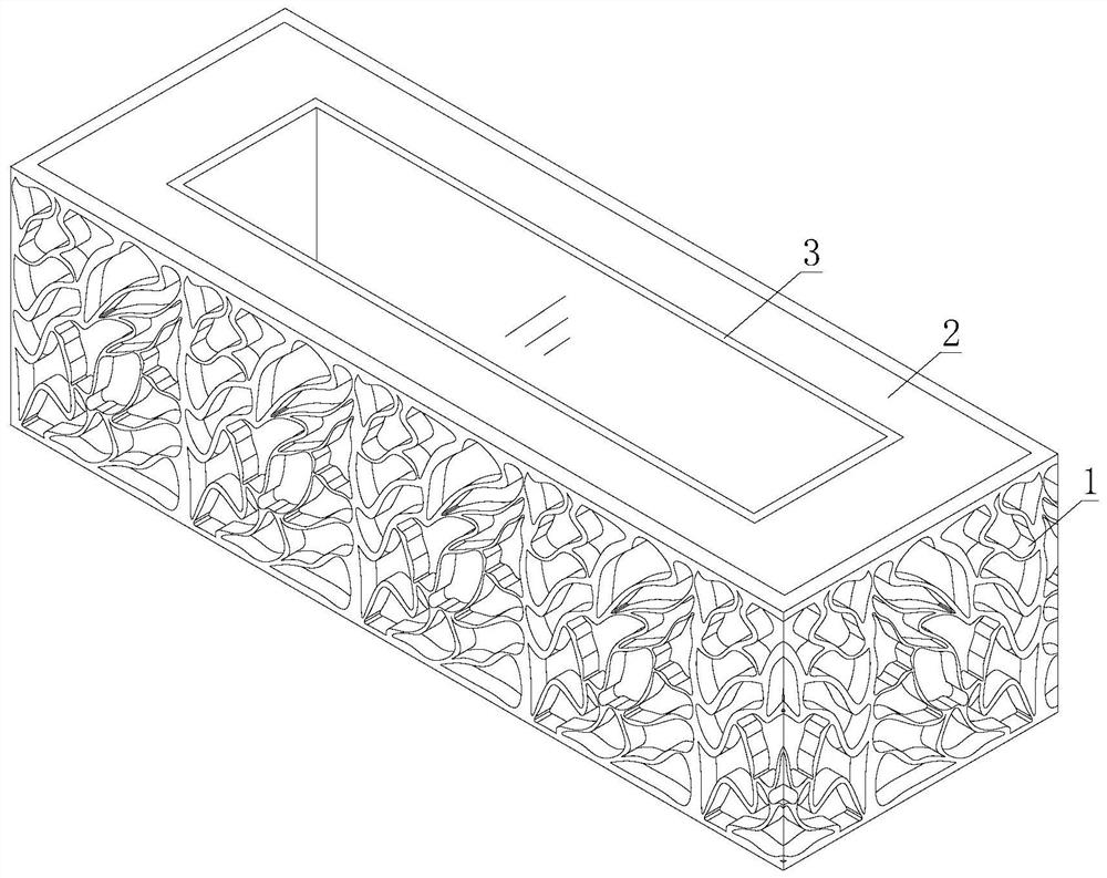 High-hardness sound insulation brick prepared from foundry waste sand and preparation method thereof