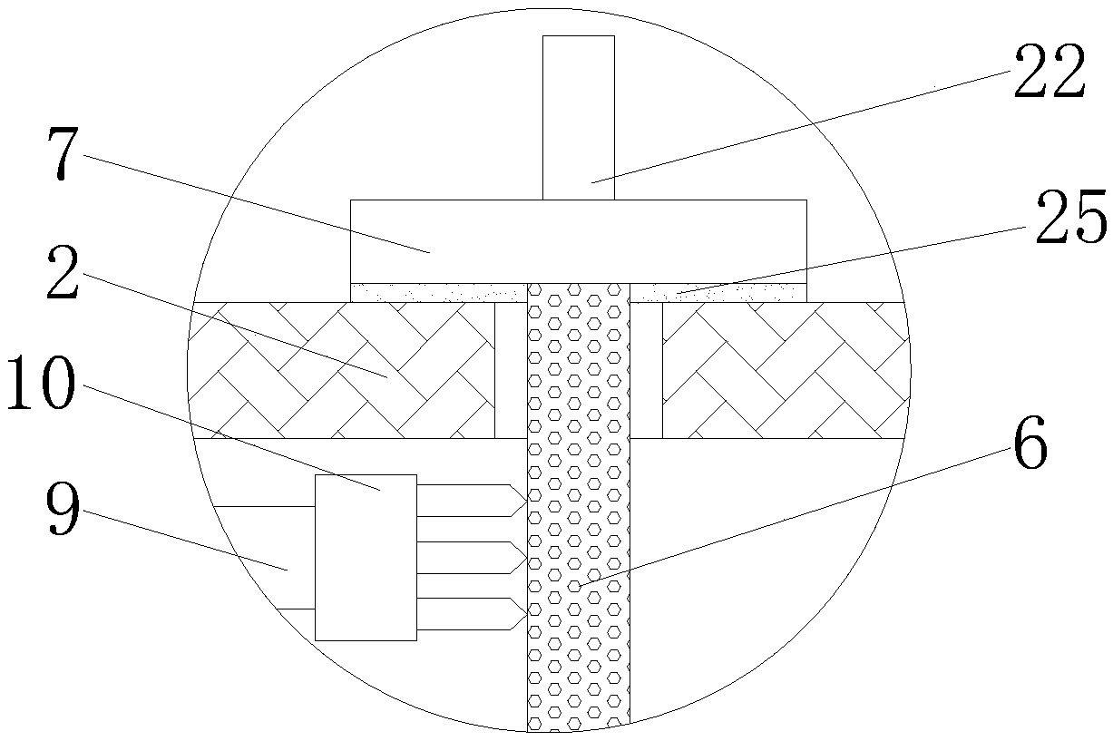 Thermal power station exhaust gas filtering apparatus