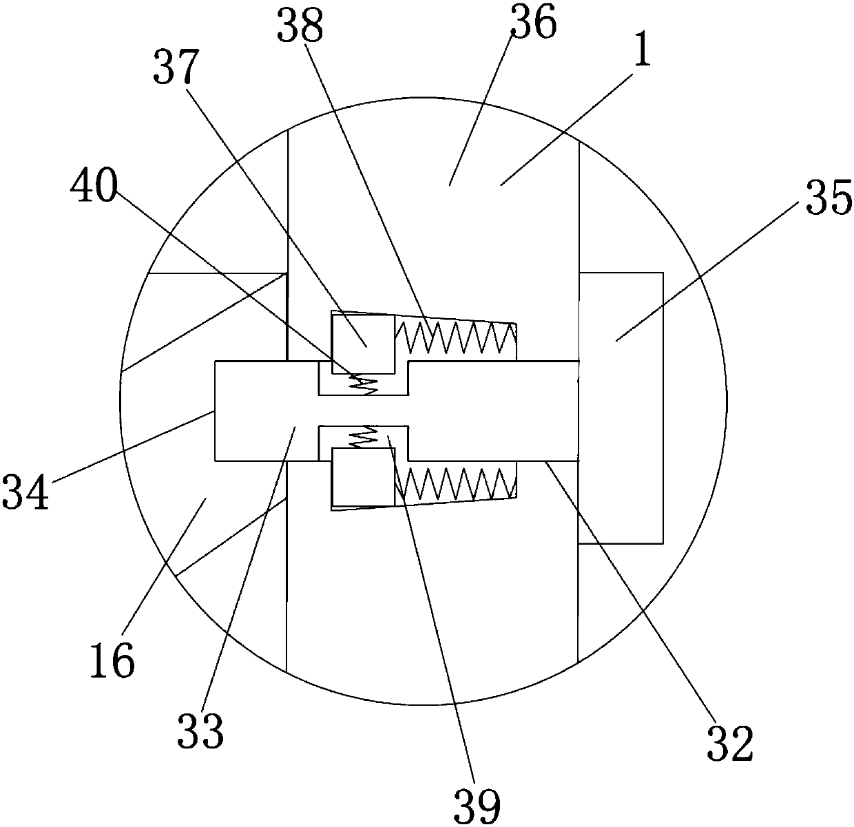 An easy-to-clean quick-frying device for pharmaceutical processing