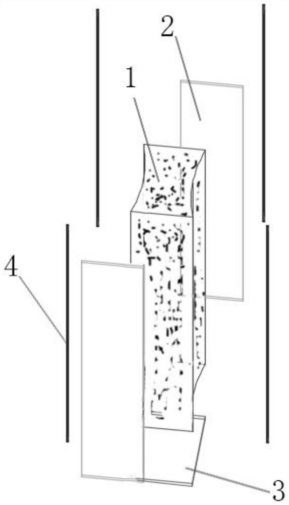 Filling process between dip pipes