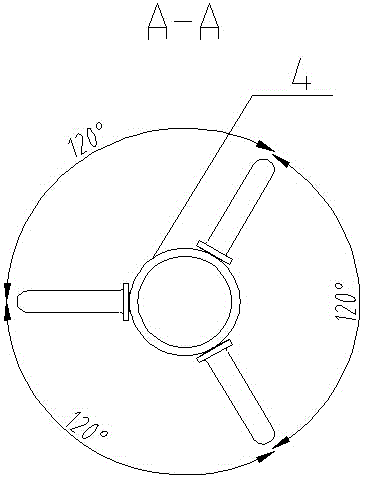 Fishbone needle type cathode line for wet type electric precipitator