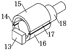Mounting structure of ultrasonic flowmeter probe