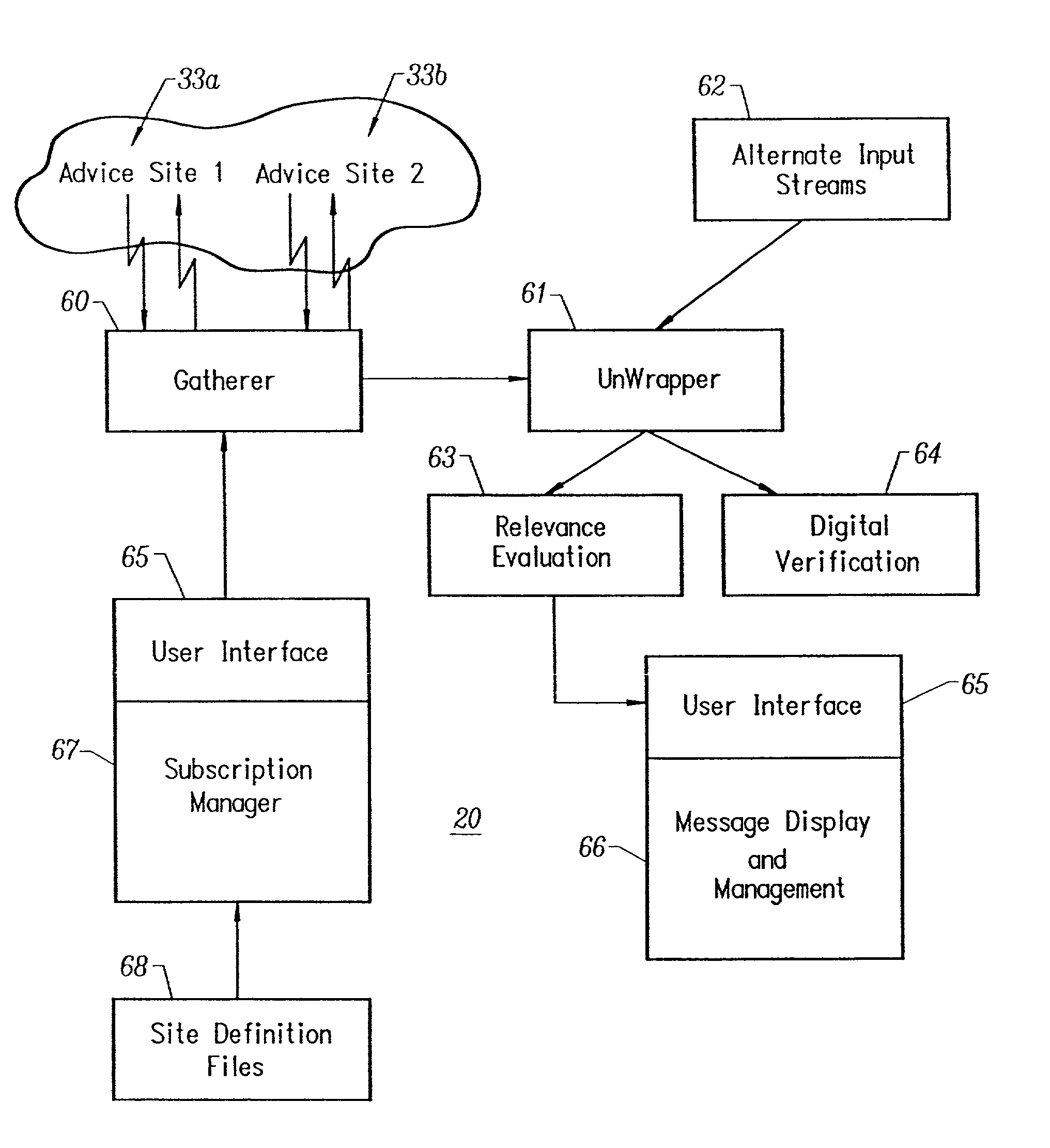 Method and apparatus for inspecting the properties of a computer