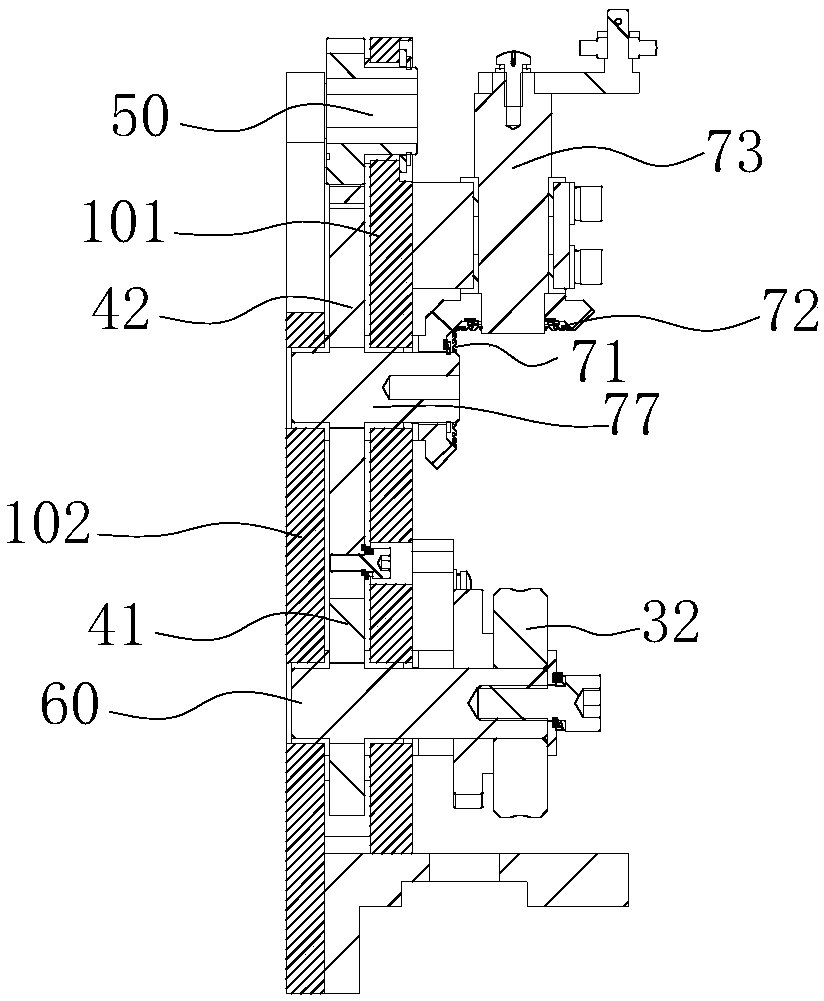 Operating mechanism and three-position switch