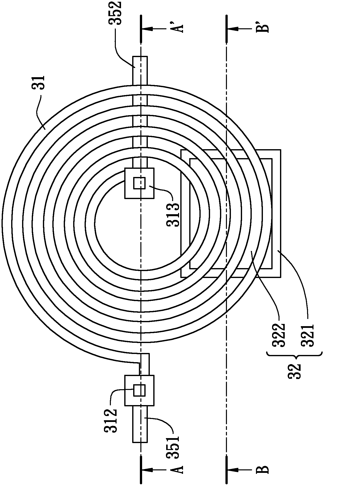 Composite semi-conductor integrated circuit with three-dimensional element
