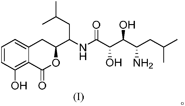 Preparation method for amicoumacin isocoumarin compound and application of compound
