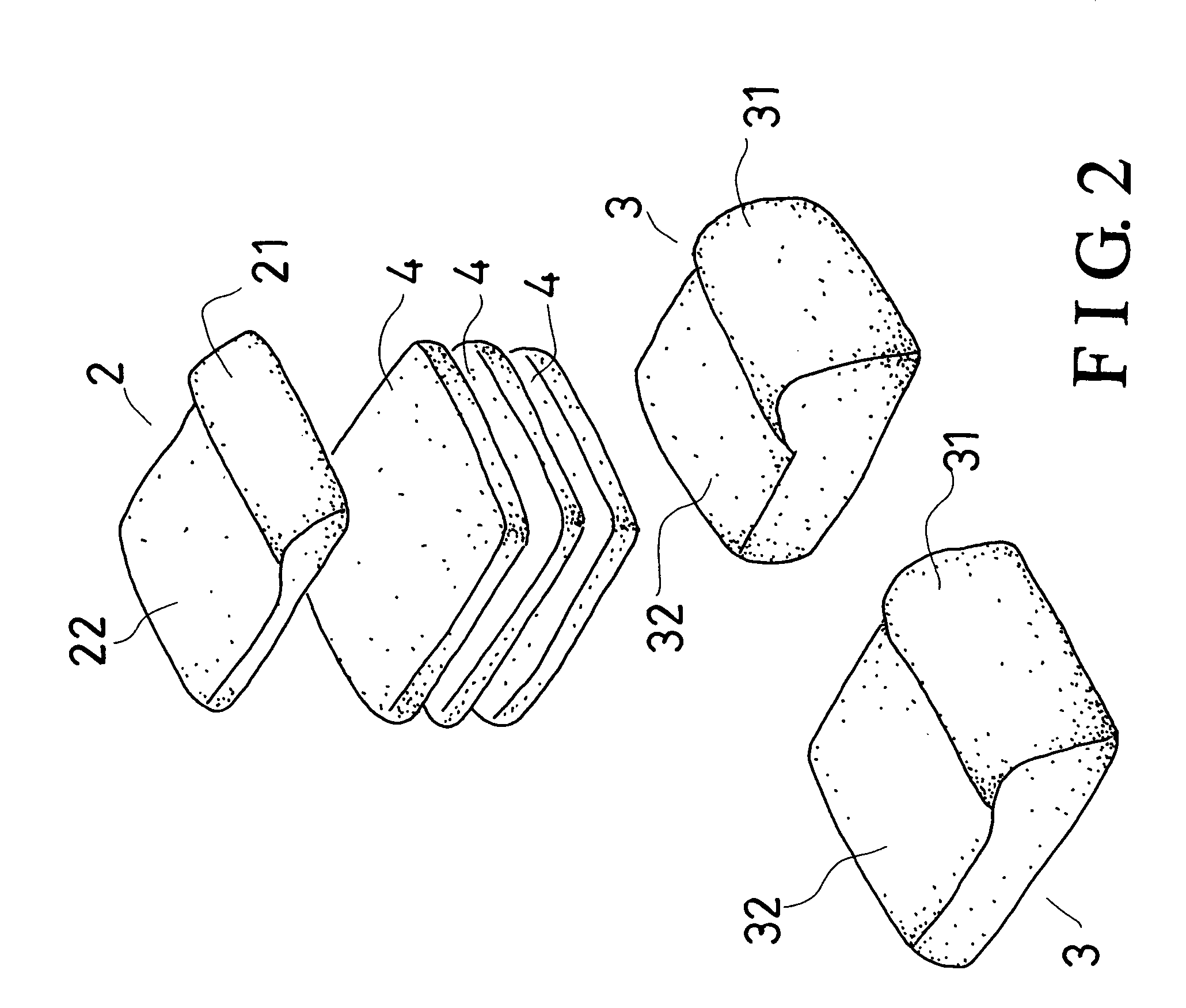 Structure of a pillow
