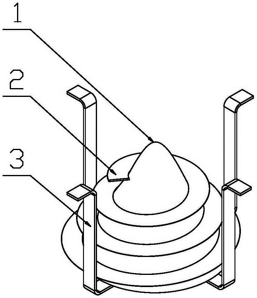 A flow equalizing distributor used in the tube box of a dry shell-and-tube evaporator