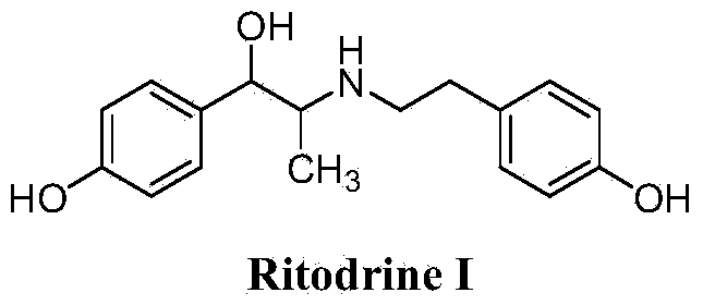 Preparation method of ritodrine