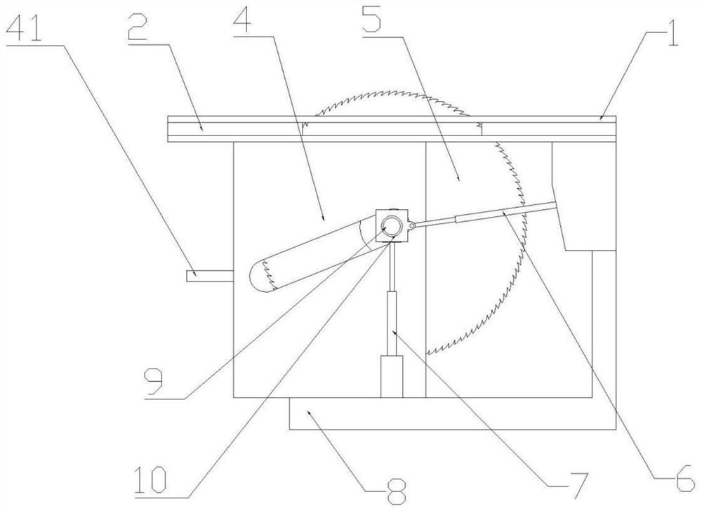 Automatic plate reset cutting device for sandwich panel production line.