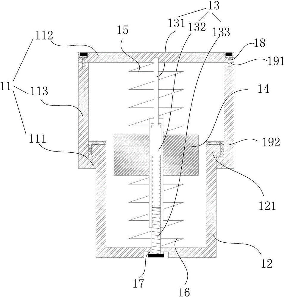 Energy dissipation vibrator and standing wave area power protecting system and method