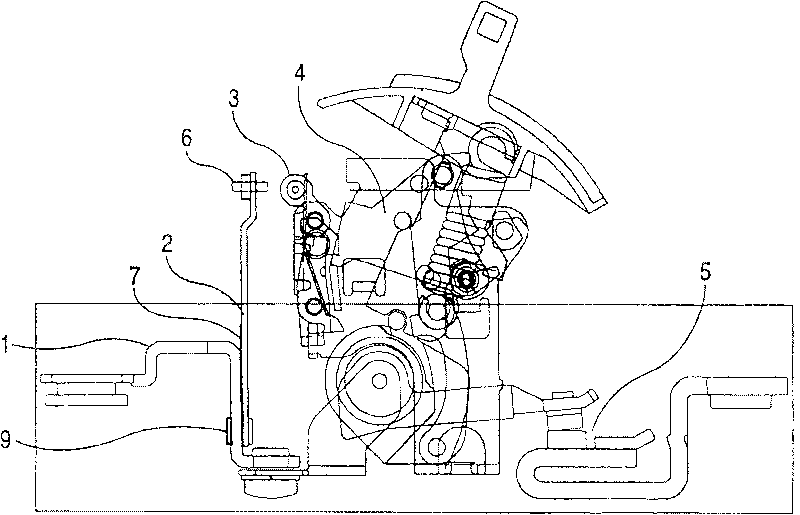 Circuit breaker and thermal trip