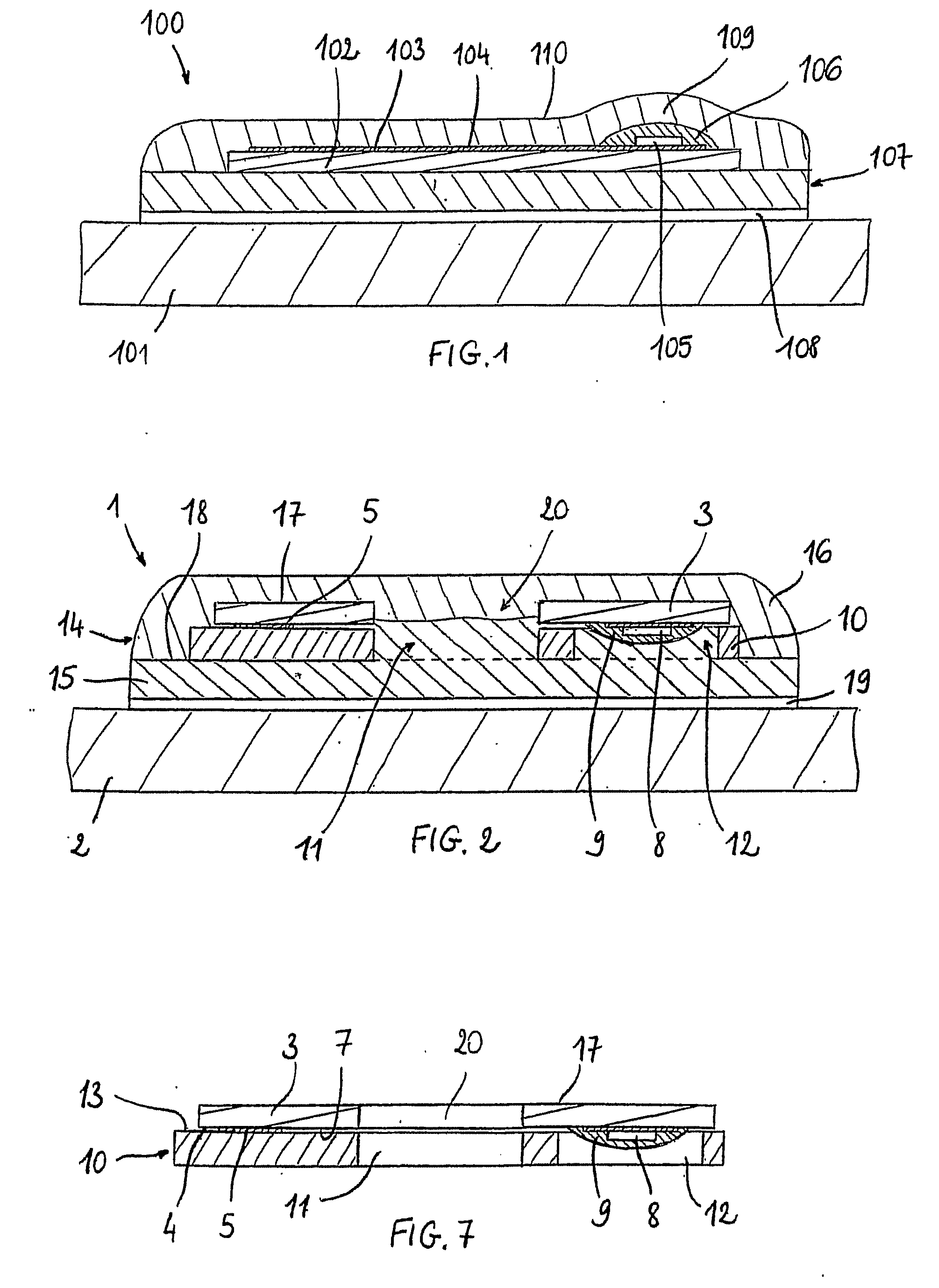 Radiofrequency identification device and method for producing said device