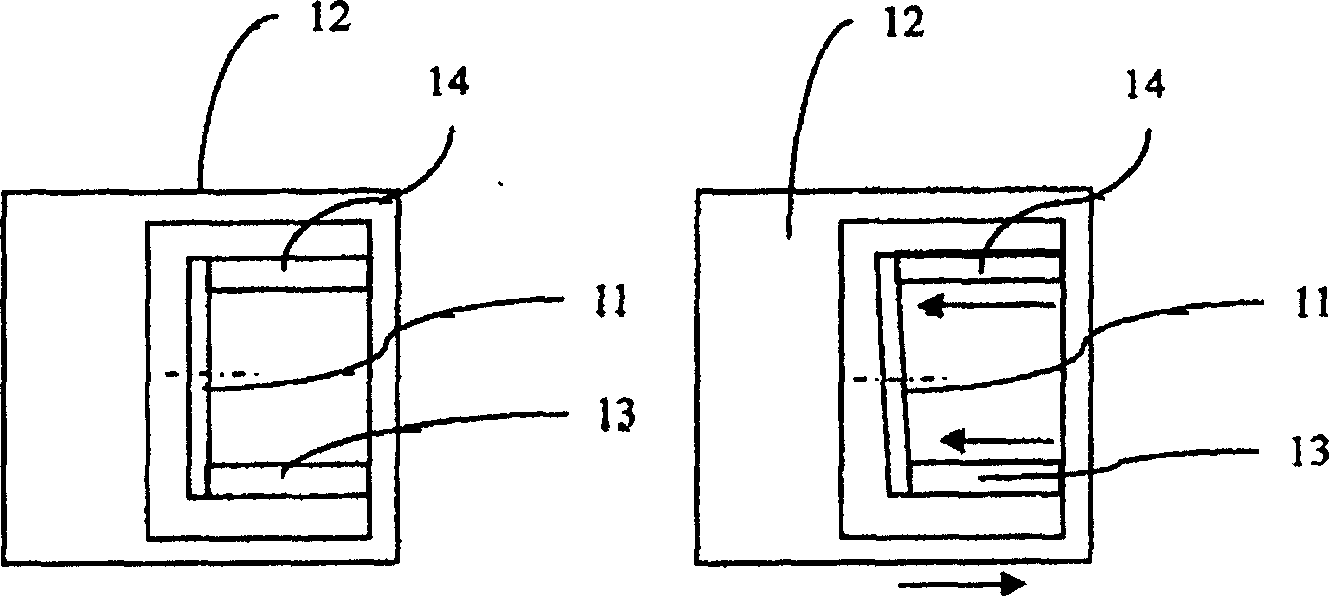 Array waveguide raster for splitting optical signals of multiple wavelength channels in space