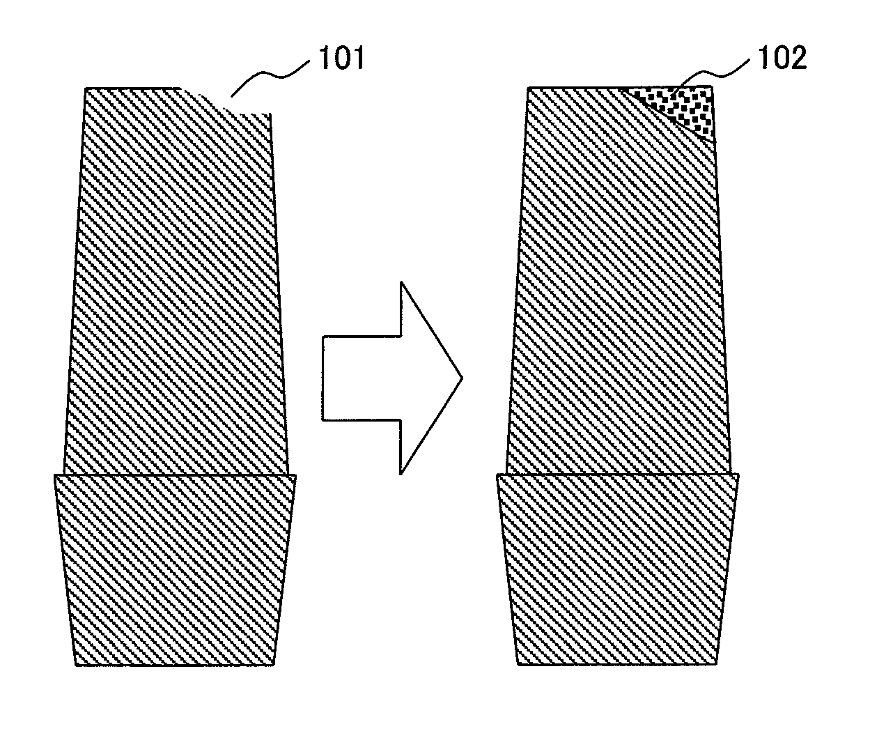Gas Turbine Blade and Manufacturing Method Thereof
